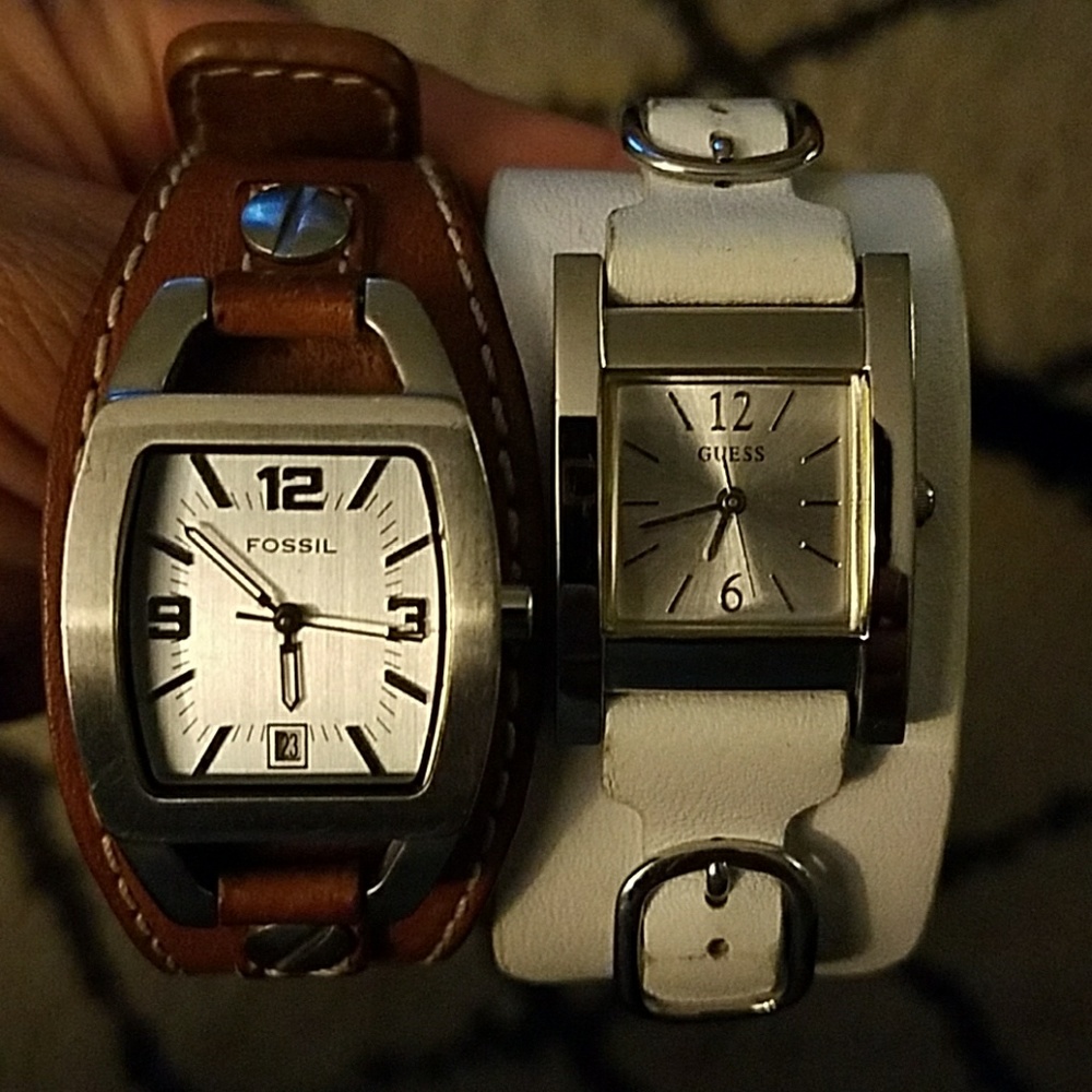 Fossil And Guess Watch Bundle - image 1